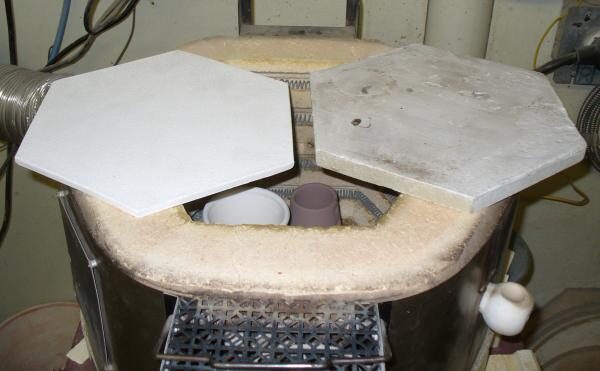 Homemade kiln shelf