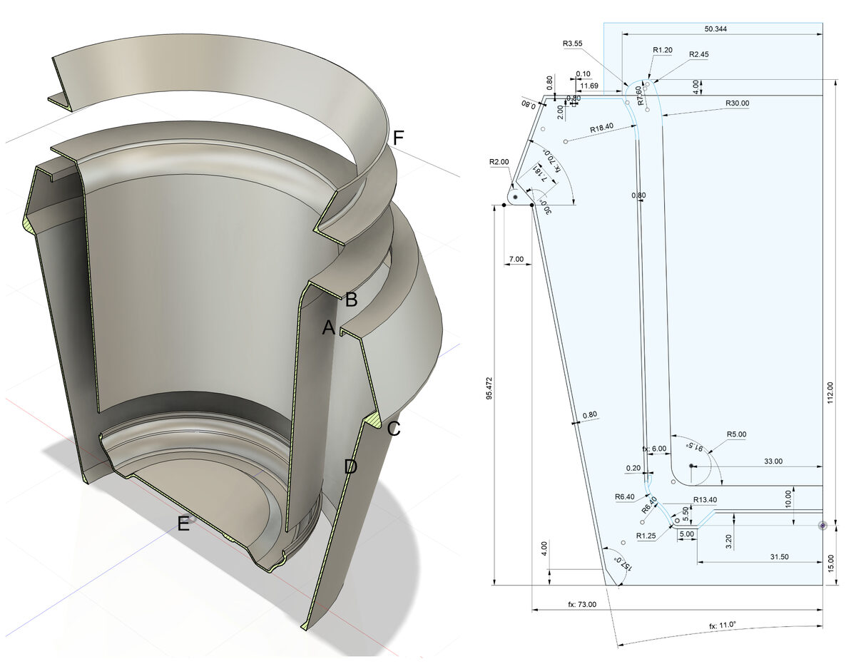 3D printed jigger case mold
