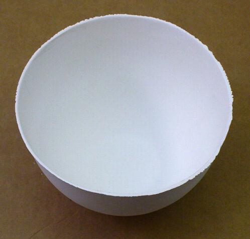 A very thin walled porcelain bowl