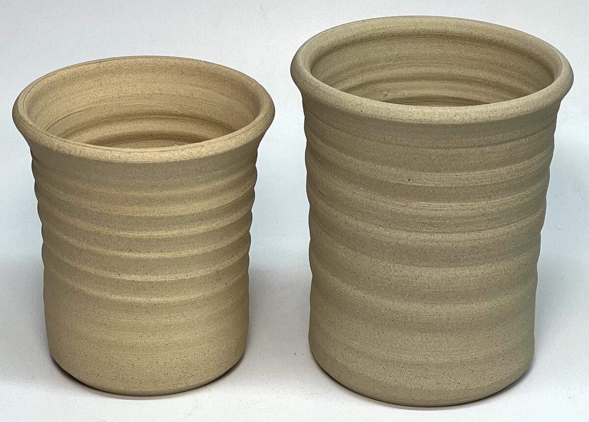 1% talc added to a clay body