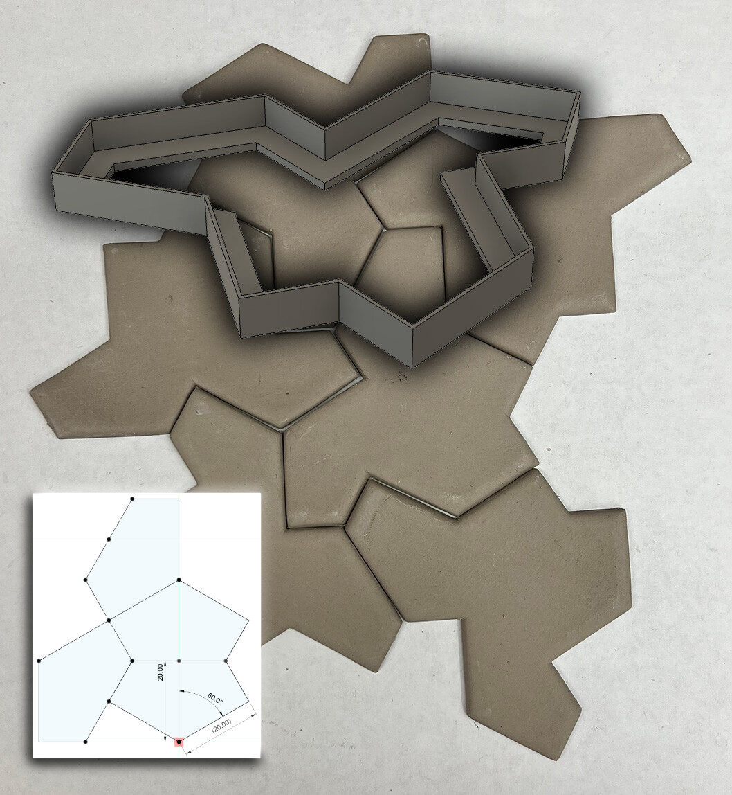 Einstein ceramic tiles