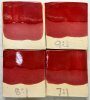 Red velvet underglazes at cone 05