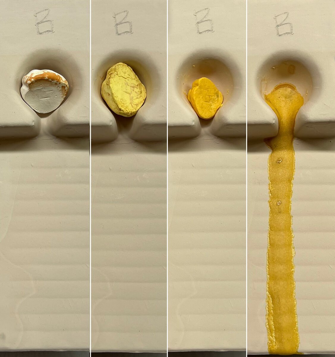 Bismuth Subnitrate melting at 1300F