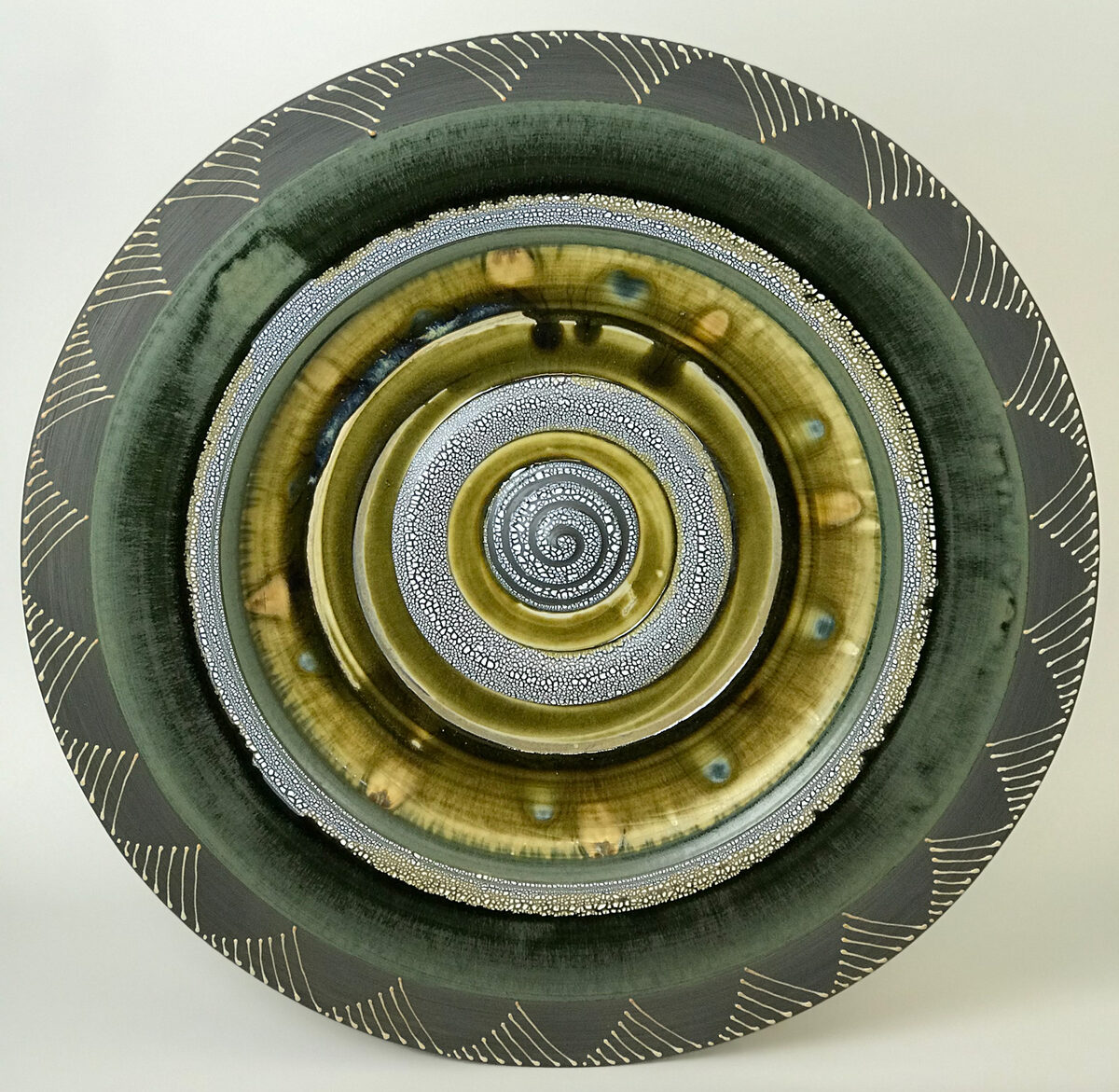 31-inch porcelain plate successfully fired