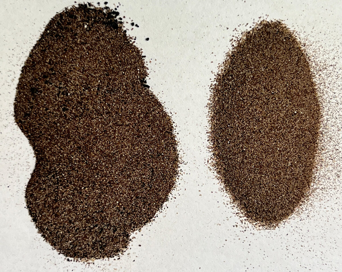 +200 mesh clay particles