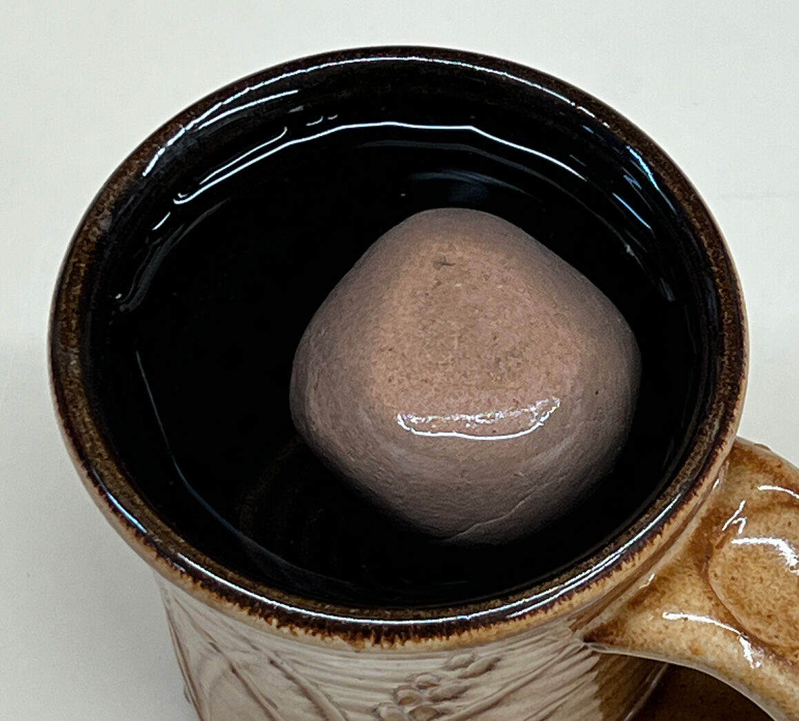 A ceramic that floats