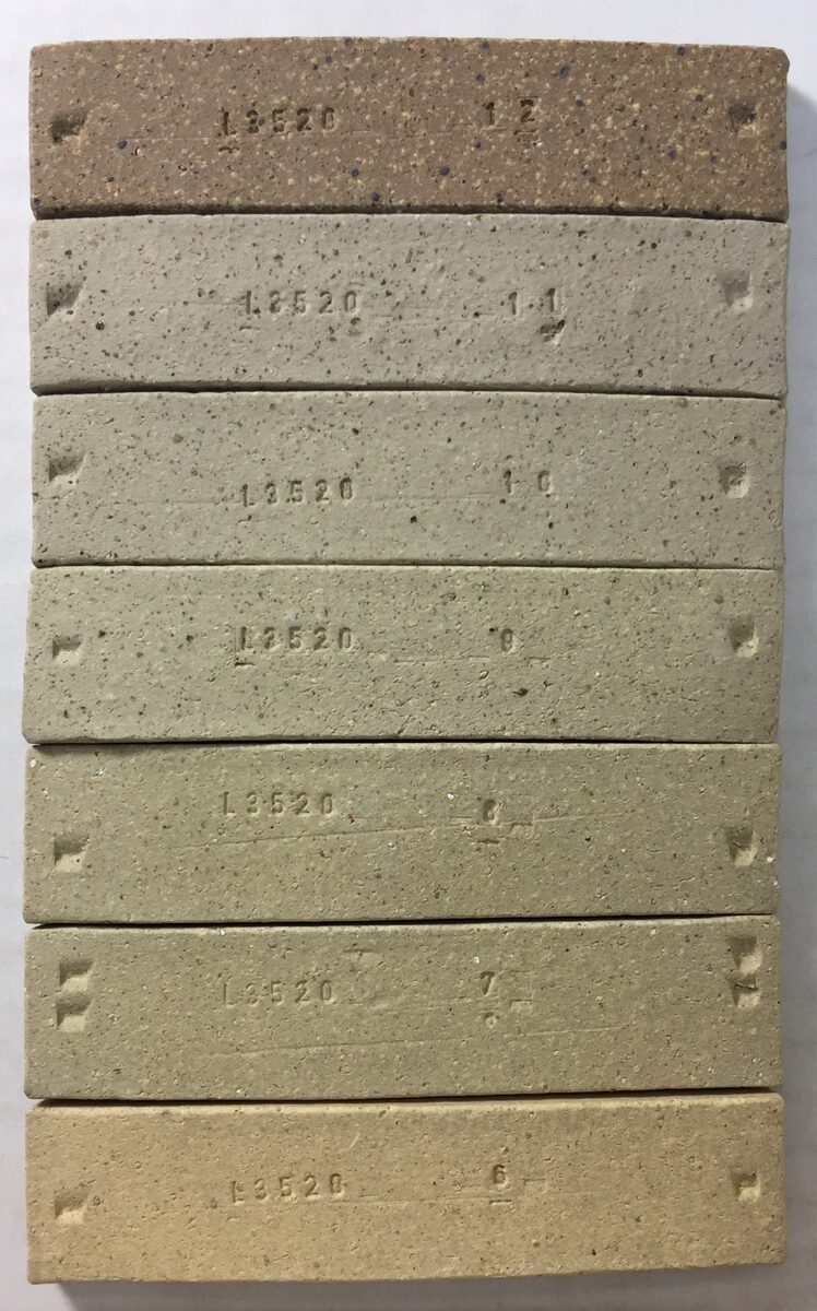 Lincoln 60 Fireclay test bars