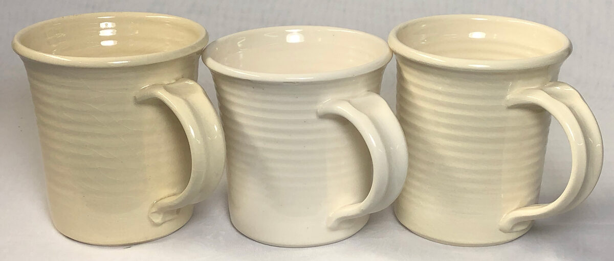 These mugs demo why mixing your own glazes is better