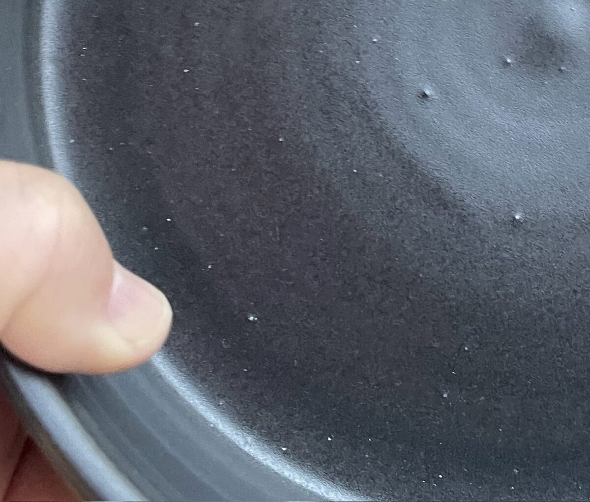 Precipitates ruining a glaze surface