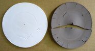 Drying test for kaolin, ball clay