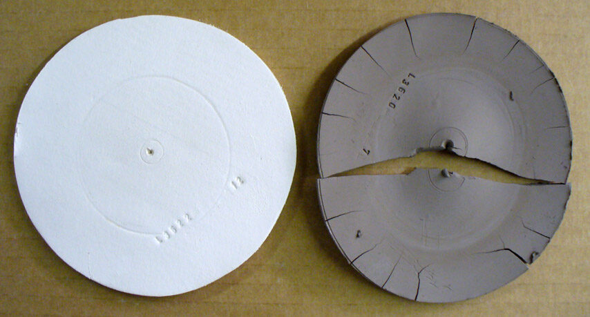 Drying test for kaolin, ball clay