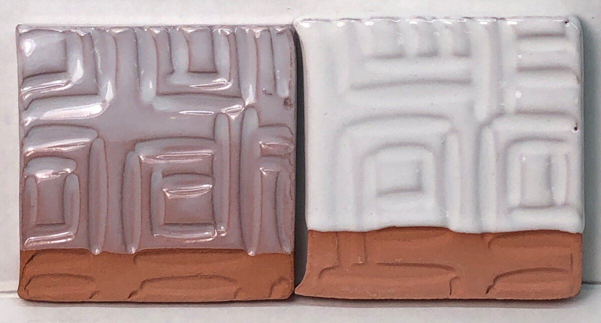 Opacify a low fire transparent glaze