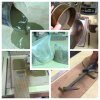 Various simple tests you can do in your own workshop to characterize a clay Simple tests being done on a found clay