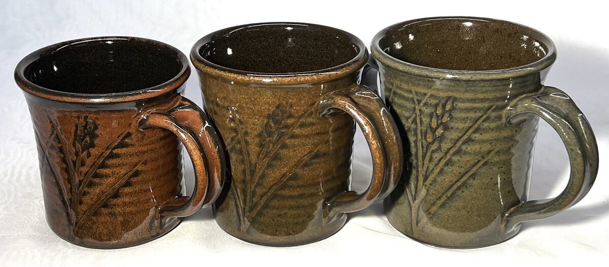 Iron red glaze at cone 6, 5, 4