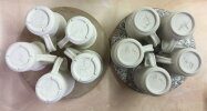 Drying cracks in mugs