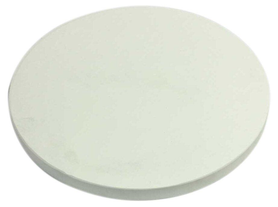 A plaster bat for use on a potters wheel A plaster bat, or flat disk