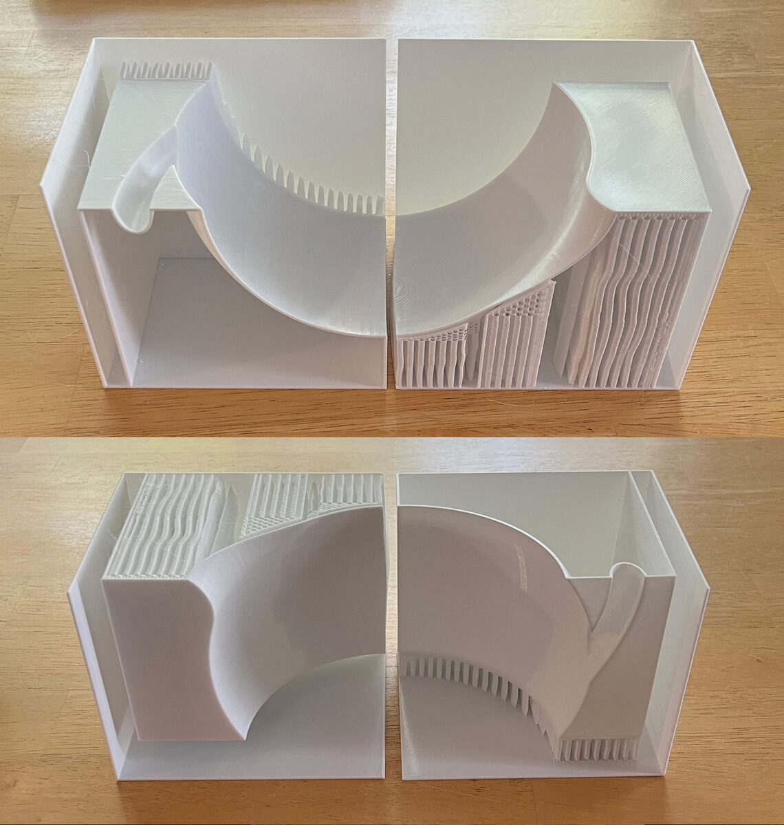 3D printed molds for slip casting