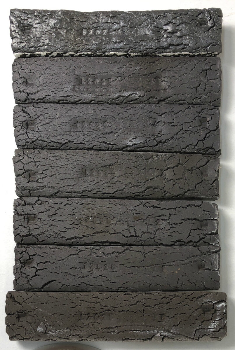 Barnard slip fired test bars